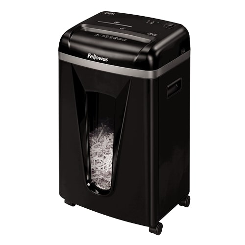 Fellowes Aktenvernichter Microshred 450M schwarz Fellowes Aktenvernichter Microshred 450M schwarz
